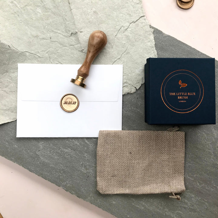 'Our Date' Stamp Only - THE LITTLE BLUE BRUSH  