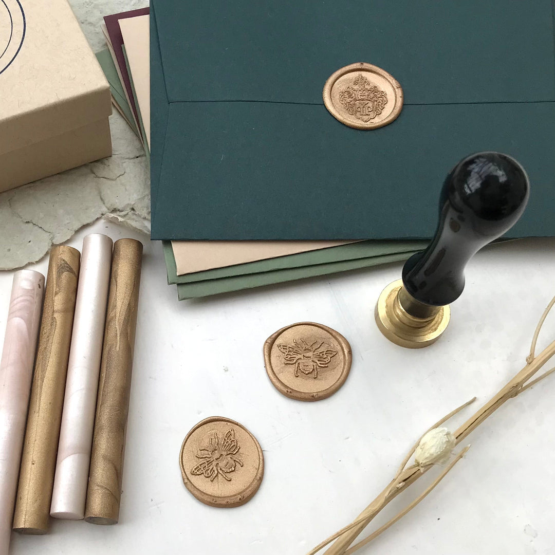 Custom 25mm Stamp - THE LITTLE BLUE BRUSH LONDON