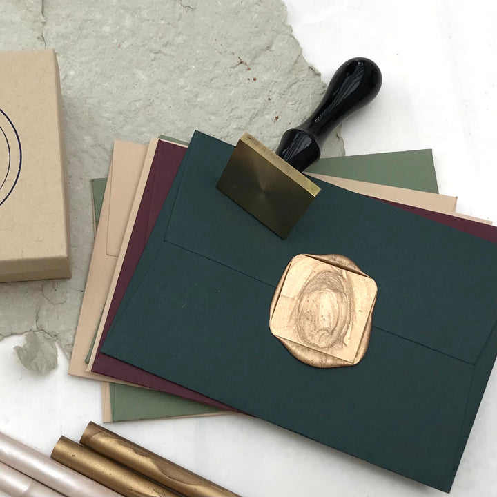 40mm Square Wax Stamp