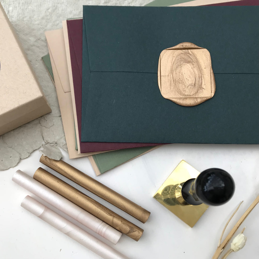 40mm Square Wax Stamp