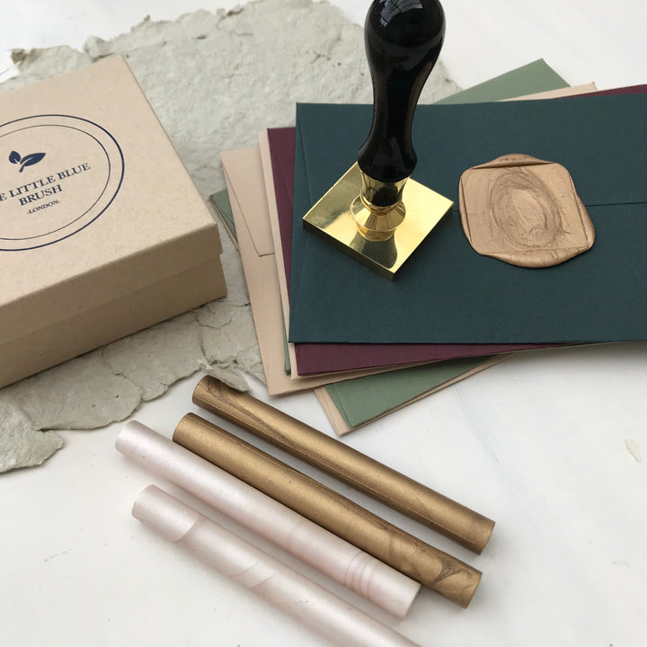 40mm Square Wax Stamp