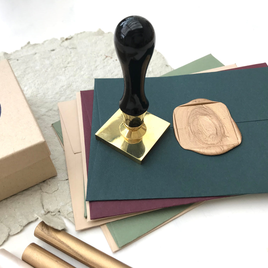 40mm Square Wax Stamp