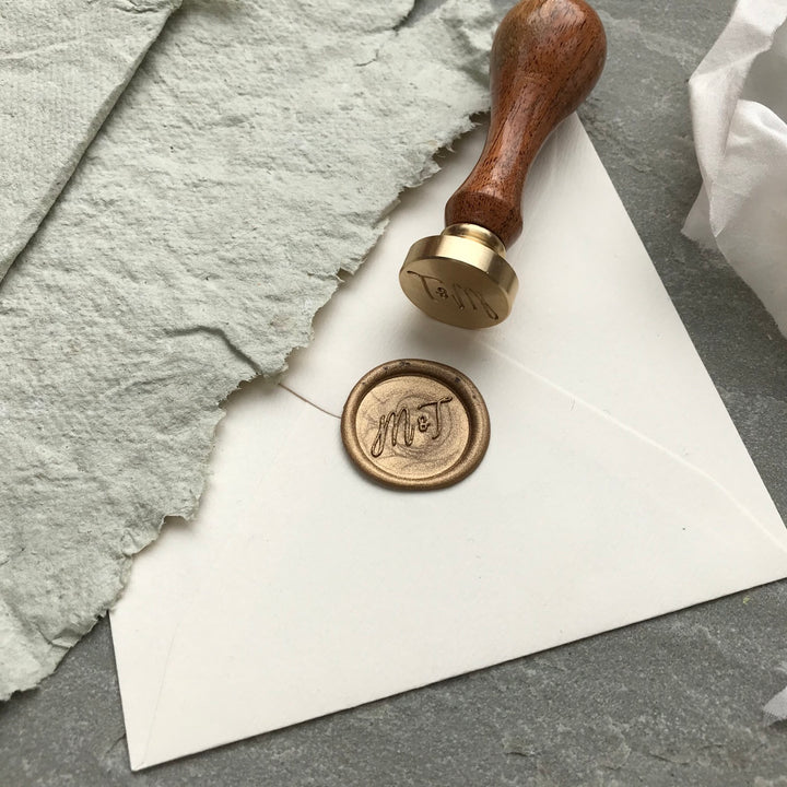 ‘Mia’ Monogram STAMP ONLY - THE LITTLE BLUE BRUSH  