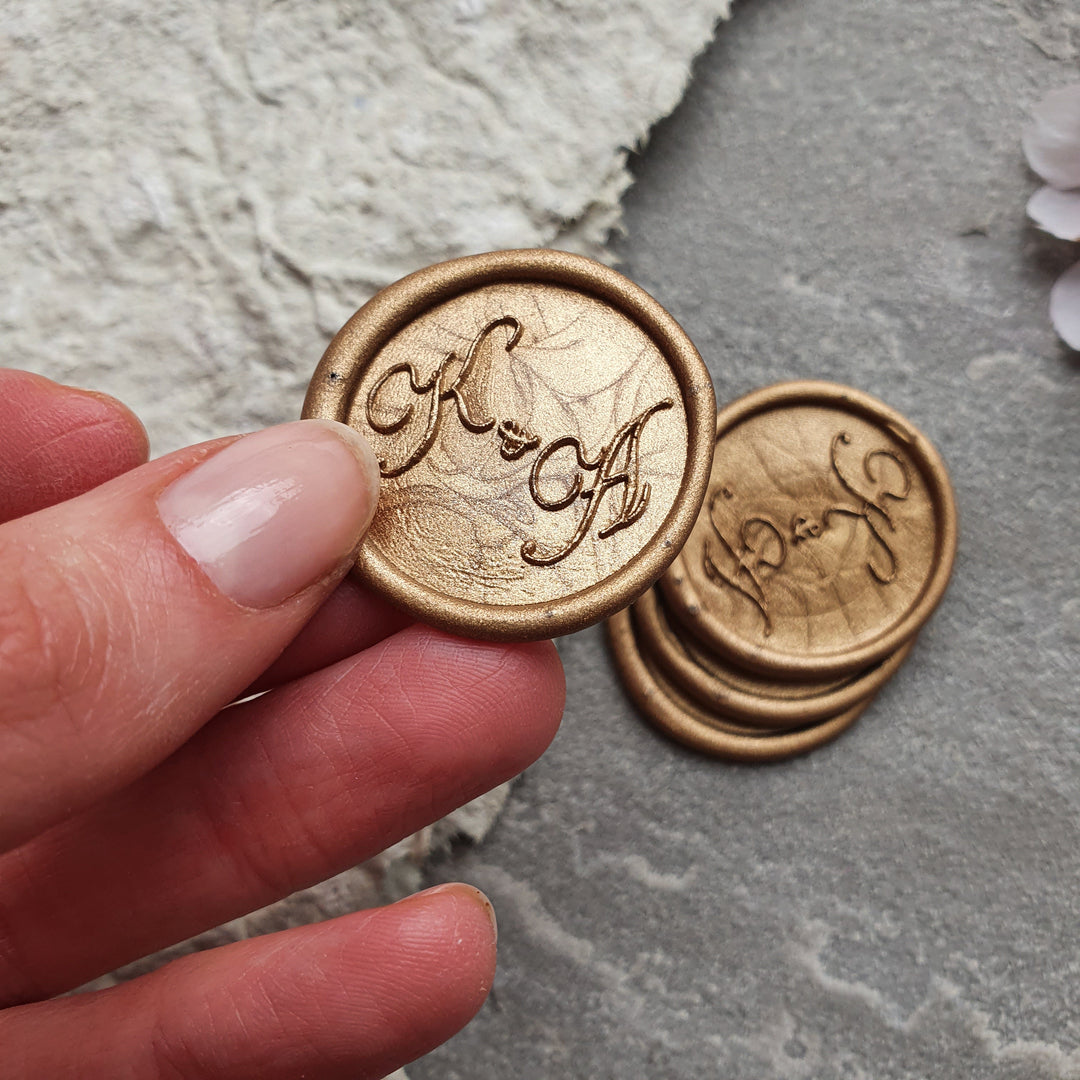 'Isabelle' Monogram Wax Seals - THE LITTLE BLUE BRUSH LONDON