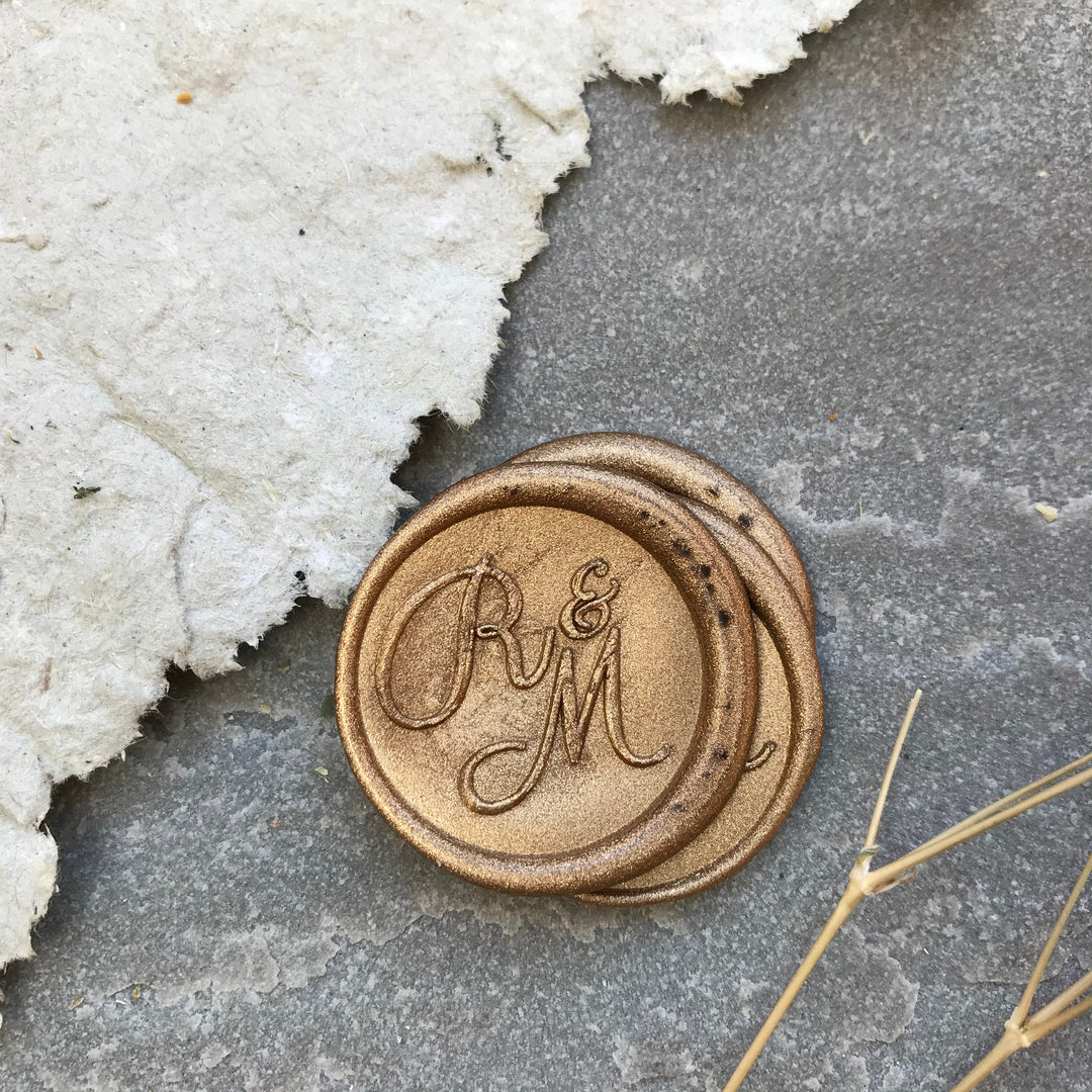 'Sophia' Monogram - Wax Seals - THE LITTLE BLUE BRUSH LONDON