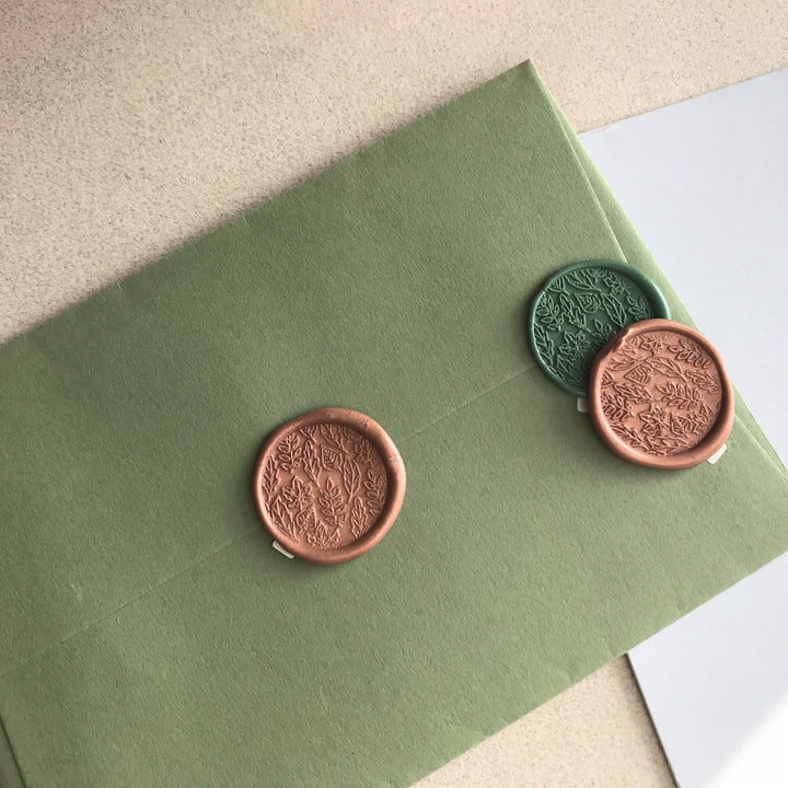 Falling leaves Self-Adhesive Wax Seals - Various Colours